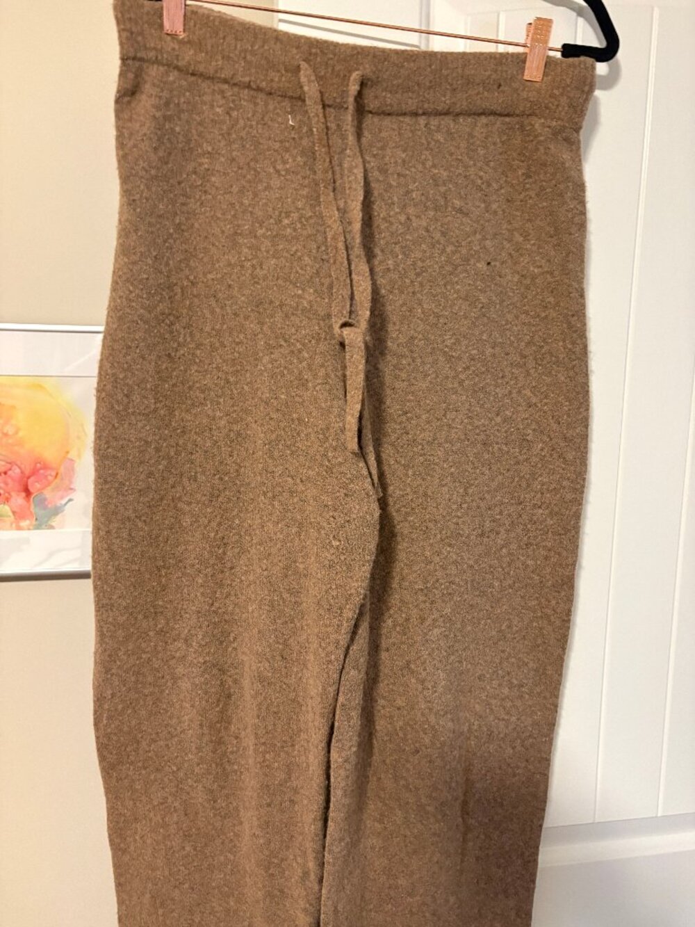 Everlane wool blend lounge pants, size L